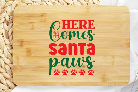 Here Comes Santa Paws SVG Angelina750 
