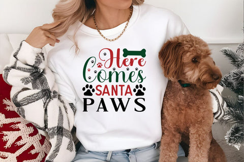 Here comes santa paws SVG Angelina750 