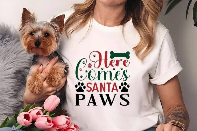 Here comes santa paws SVG Angelina750 