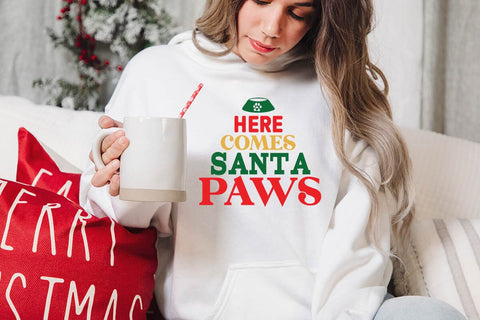 Here Comes Santa Paws SVG Angelina750 