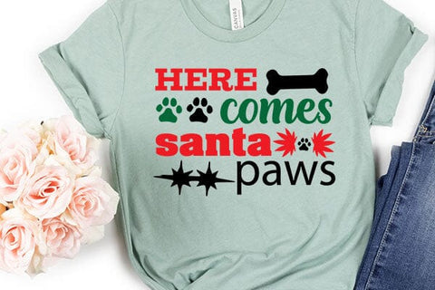 Here comes santa paws SVG Angelina750 