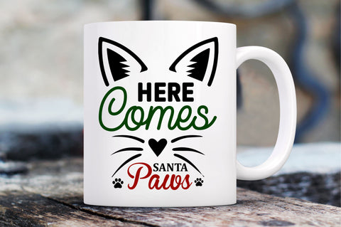 here comes santa paws SVG Design SVG Regulrcrative 