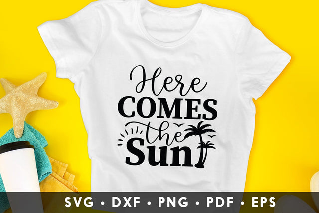 Here Comes the Sun | Summer SVG SVG CraftLabSVG 