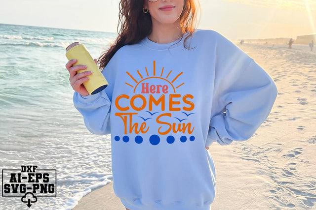 Here Comes The Sun Svg Cut Files Creative Art SVG CraftlabSvg55 