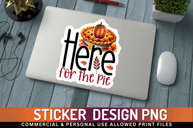 Here for the pie Sticker Design Sublimation Regulrcrative 
