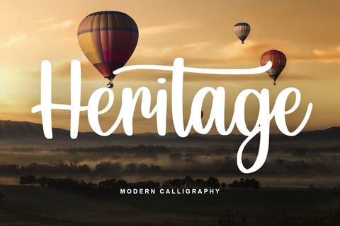 Heritage Font Abo Daniel Studio 
