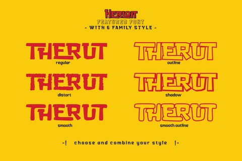 Herloit - Gaming Display Font Font twinletter 