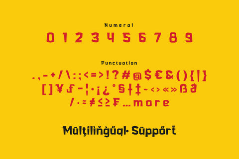 Herloit - Gaming Display Font Font twinletter 