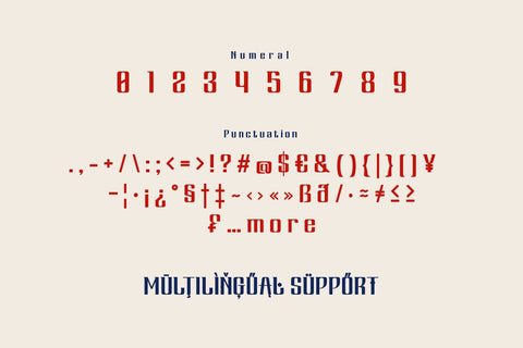 Hervia - Condensed Font Font twinletter 