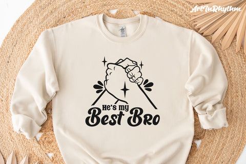 He's my bast bro, Best friend svg SVG Artinrhythm shop 