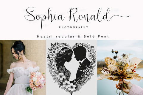 Hestri script Font Sulthan studio 