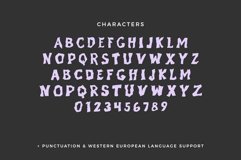 Hexling - A Scary Sans Font Beck McCormick 