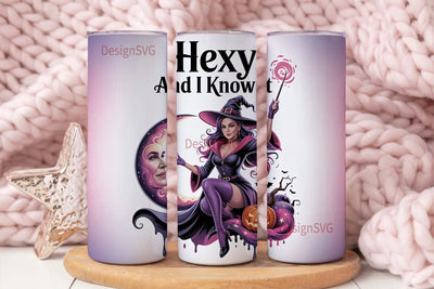 Hexy Witch 20oz Tumbler Design Sublimation DesignSVG 