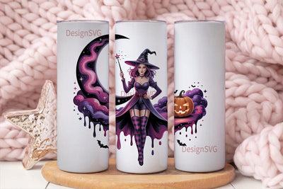 Hexy Witch 20oz Tumbler Design Sublimation DesignSVG 
