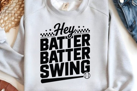Hey Batter Batter Swing SVG Angelina750 