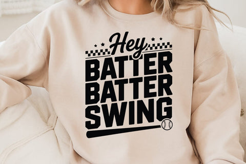 Hey Batter Batter Swing SVG Angelina750 