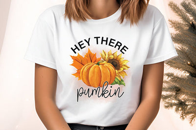 Hey there pumpkin PNG Design Sublimation Designangry 