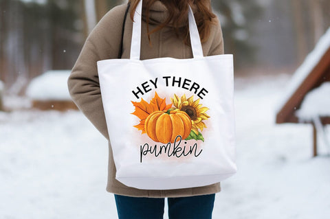Hey there pumpkin PNG Design Sublimation Designangry 