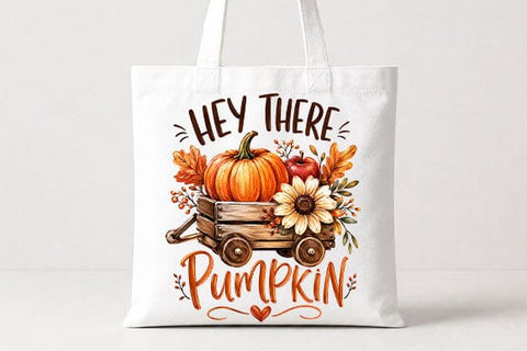 Hey There Pumpkin PNG Rustic Fall Digital Download SVG BillahCrafts 