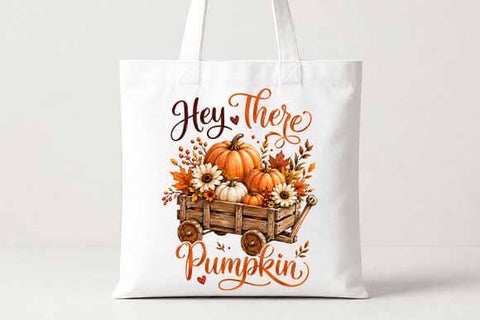 Hey There Pumpkin PNG | Rustic Fall Pumpkin Sublimation Digital Download SVG BillahCrafts 