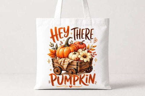 Hey There Pumpkin PNG Rustic Wagon Fall Digital Download SVG BillahCrafts 