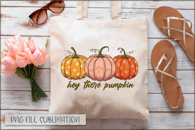 Hey There Pumpkin Tote Bag Sublimation Shetara Begum 