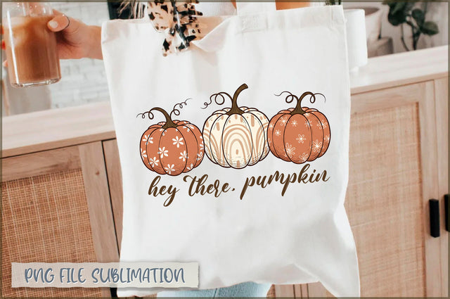 Hey There Pumpkin Tote Bag Sublimation Shetara Begum 