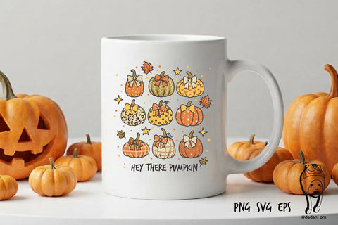 Hey There Pumpkin Vintage SVG dadan_pm 
