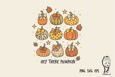 Hey There Pumpkin Vintage SVG dadan_pm 