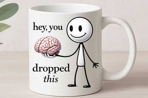 Hey You Dropped This PNG | Funny Sarcastic Meme Quote Design SVG BillahCrafts 