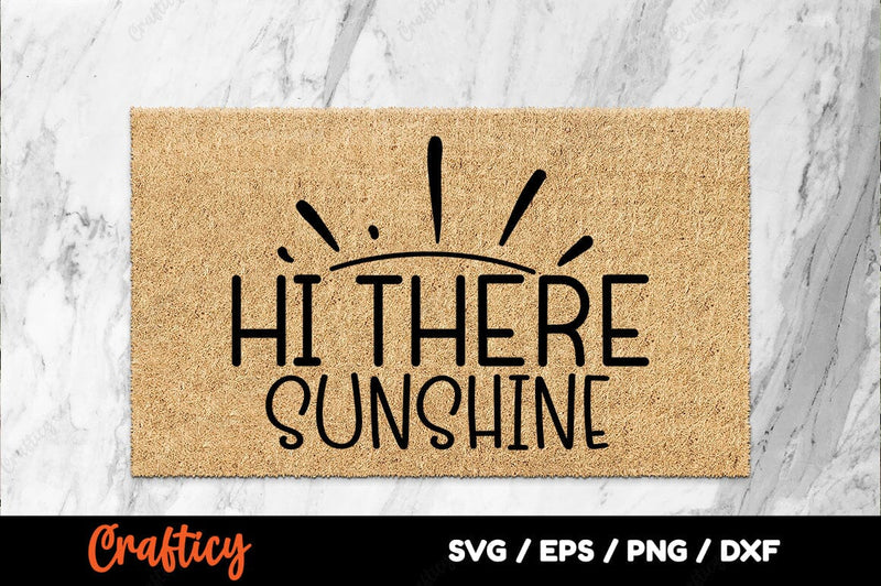 Hi there sunshine SVG Design SVG Designangry 