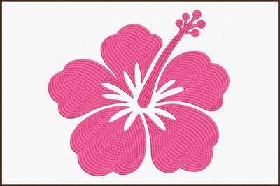 Hibiscus Flower Embroidery Design Embroidery/Applique DESIGNS designartist 