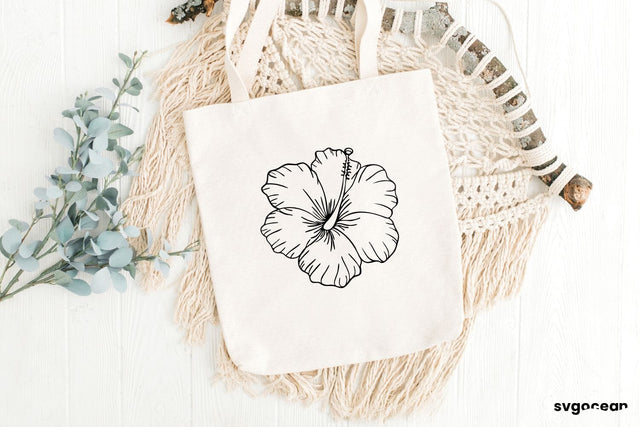 Hibiscus Flower SVG SVG SvgOcean 