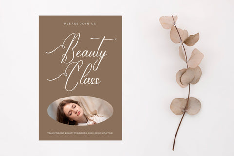 Hidasatie Bastirona - Modern Beauty Calligraphy Font Letterena Studios 