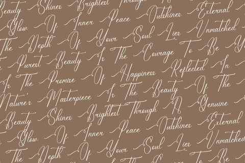 Hidasatie Bastirona - Modern Beauty Calligraphy Font Letterena Studios 