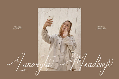 Hidasatie Bastirona - Modern Beauty Calligraphy Font Letterena Studios 