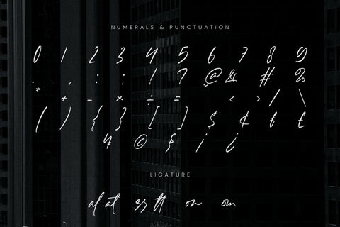 Hidzena Signature Font Irvan Randi 