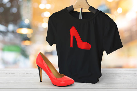 High Heel Pump Applique Embroidery Embroidery/Applique DESIGNS Designed by Geeks 