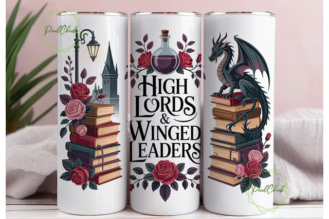 High Lords & Winged Leaders 20oz Tumbler Sublimation PixelChick 