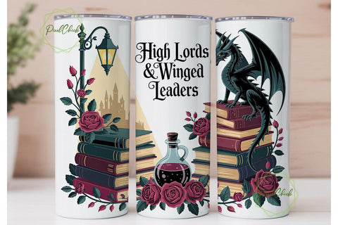 High Lords & Winged Leaders 20oz Tumbler Sublimation PixelChick 