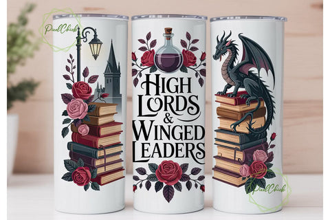 High Lords & Winged Leaders 20oz Tumbler Sublimation PixelChick 