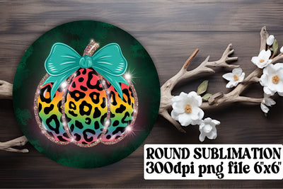 High-quality circle designs, great for keychain sublimation! , Neon Fall Sublimation afrosvg 