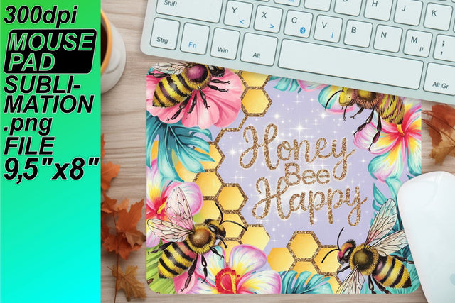 High-quality designs for mouse pads, transform your space! , Bee Sublimation HoodArtCraft 