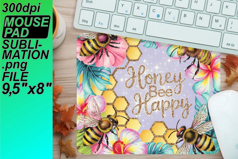 High-quality designs for mouse pads, transform your space! , Bee Sublimation HoodArtCraft 