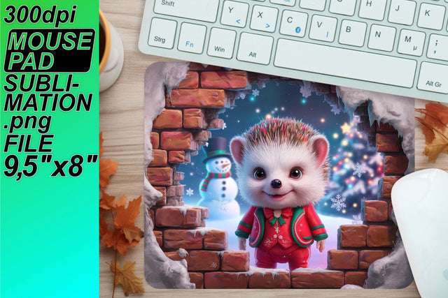 High-quality mouse mat templates, ready for your creativity! , Xmas Sublimation HoodArtCraft 