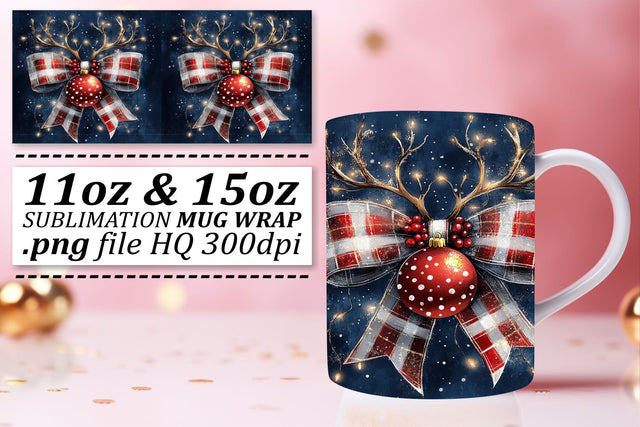 High-quality mug designs, perfect for sublimation! , Xmas Sublimation afrosvg 