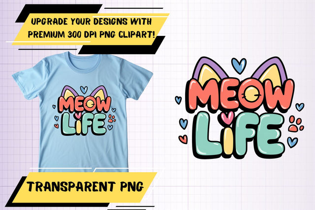 High-quality PNG files, for all sublimation needs , Cat Quote Sublimation HoodArtCraft 