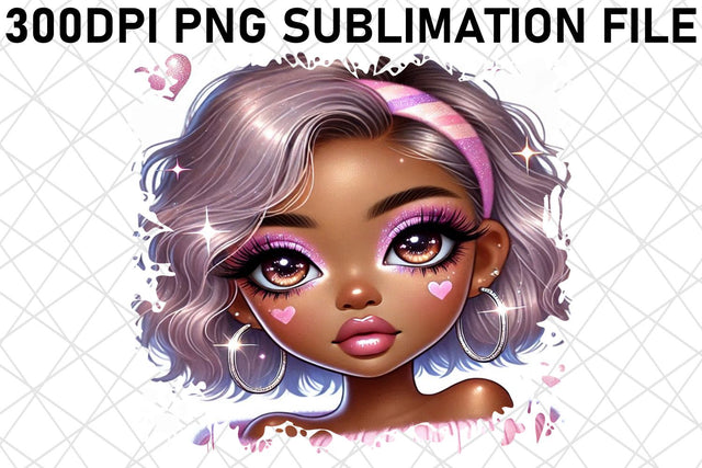 High-quality PNG files for pool floats, fun in the sun! , Love Girl Sublimation afrosvg 