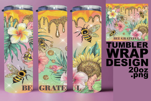 high-quality PNG for projects! , Gorgeous tumbler design, Bee Sublimation HoodArtCraft 
