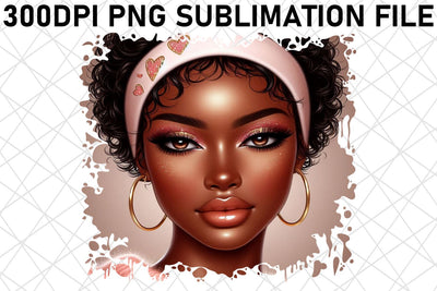 High-quality PNG prints for fidget toys, colorful and fun! , Love Girl Sublimation afrosvg 